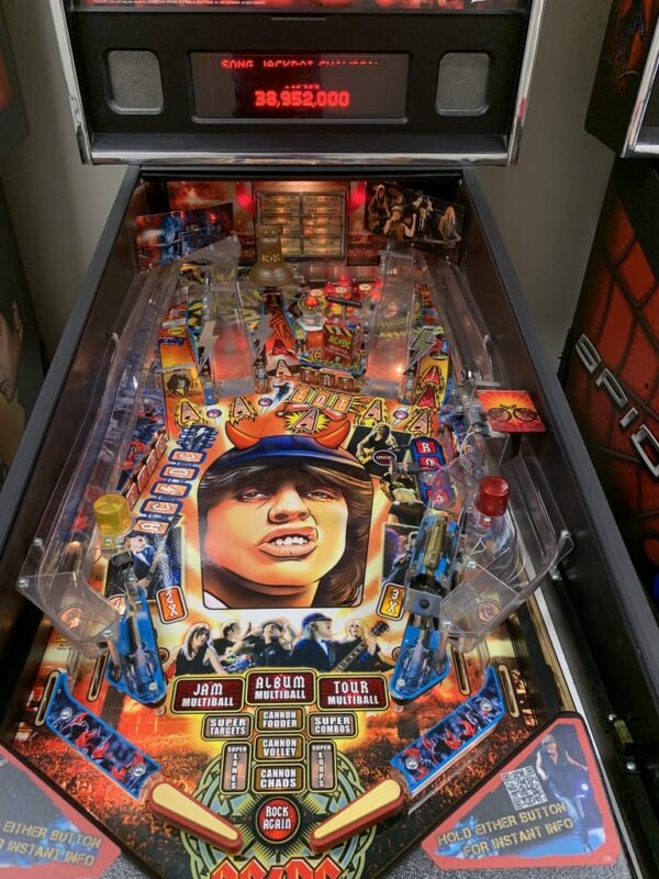 AC/DC Standard Stern Pinball Machine (Secondhand)